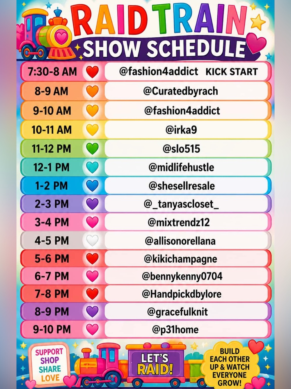 💗FAST & FABULOUS RAID TRAIN💗 - Picture 2 of 2
